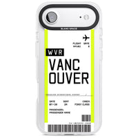 Personalised Vancouver Boarding Pass