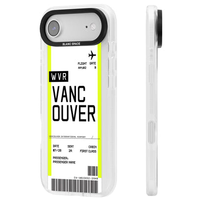 Personalised Vancouver Boarding Pass