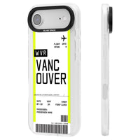 Personalised Vancouver Boarding Pass