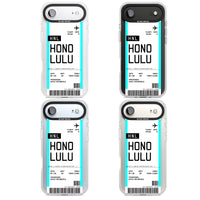 Personalised Honolulu Boarding Pass