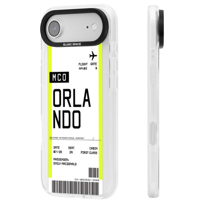 Personalised Orlando Boarding Pass