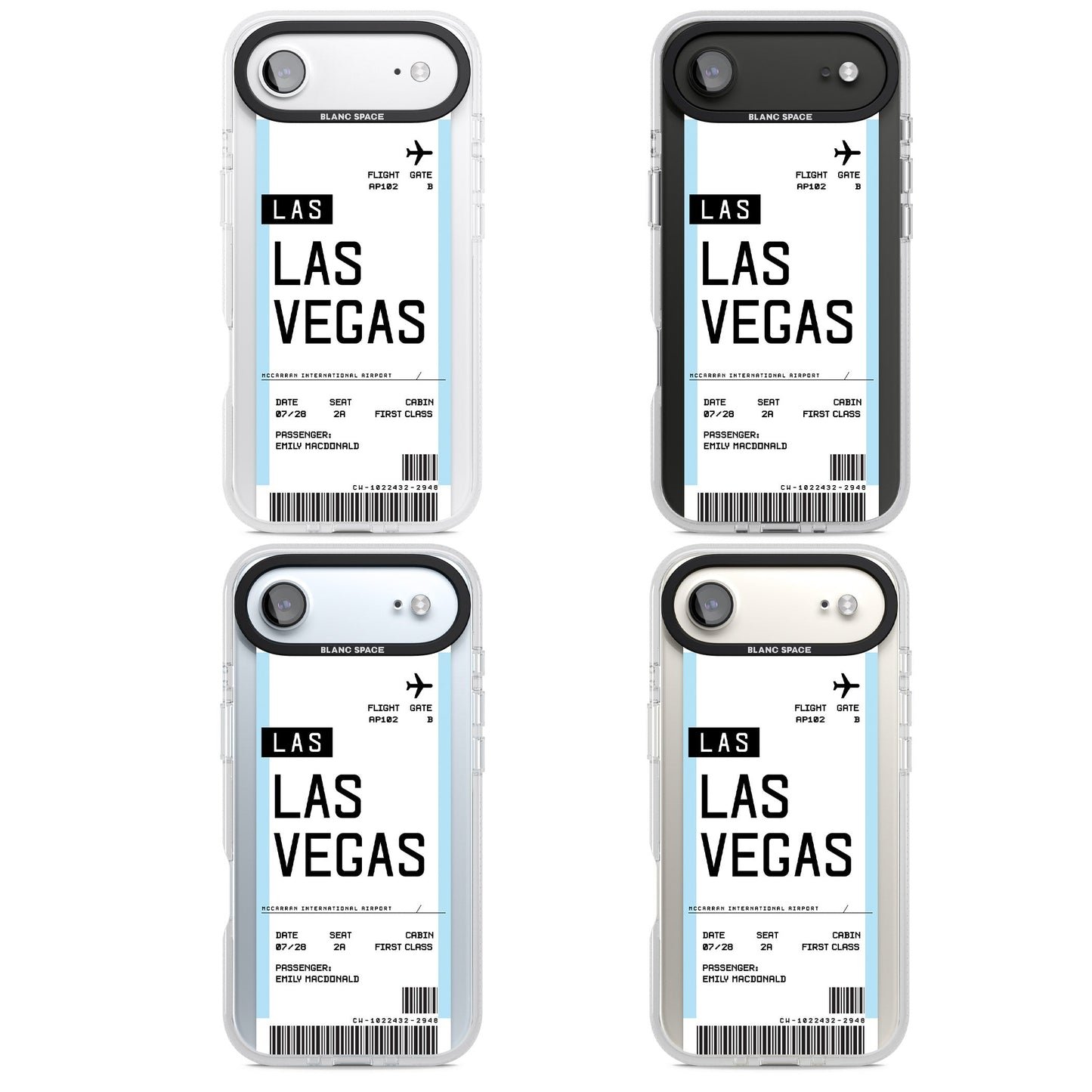 Personalised Las Vegas Boarding Pass