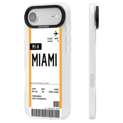 Personalised Miami Boarding Pass