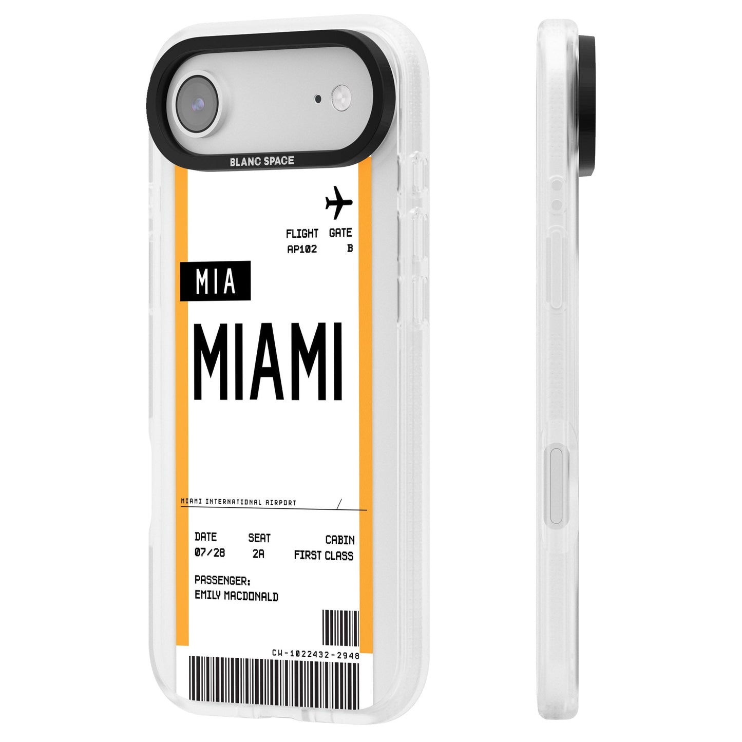 Personalised Miami Boarding Pass