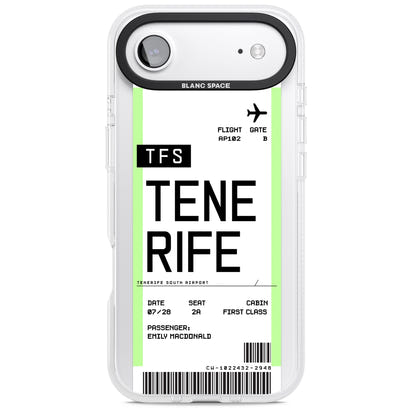 Personalised Tenerife Boarding Pass