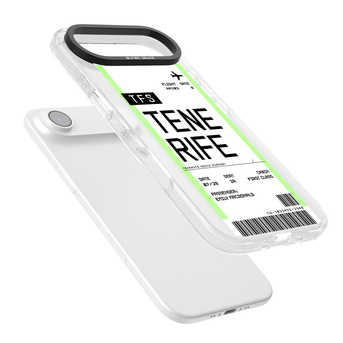 Personalised Tenerife Boarding Pass