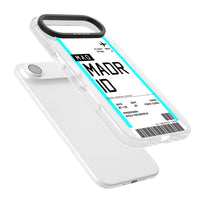 Personalised Madrid Boarding Pass