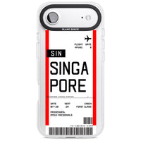 Personalised Singapore Boarding Pass