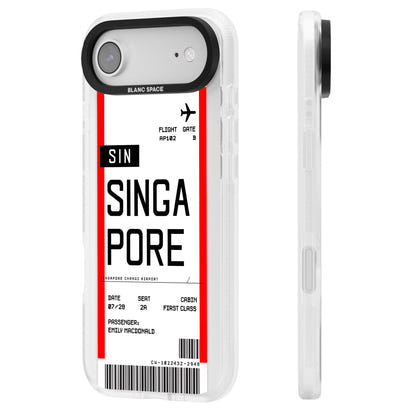 Personalised Singapore Boarding Pass