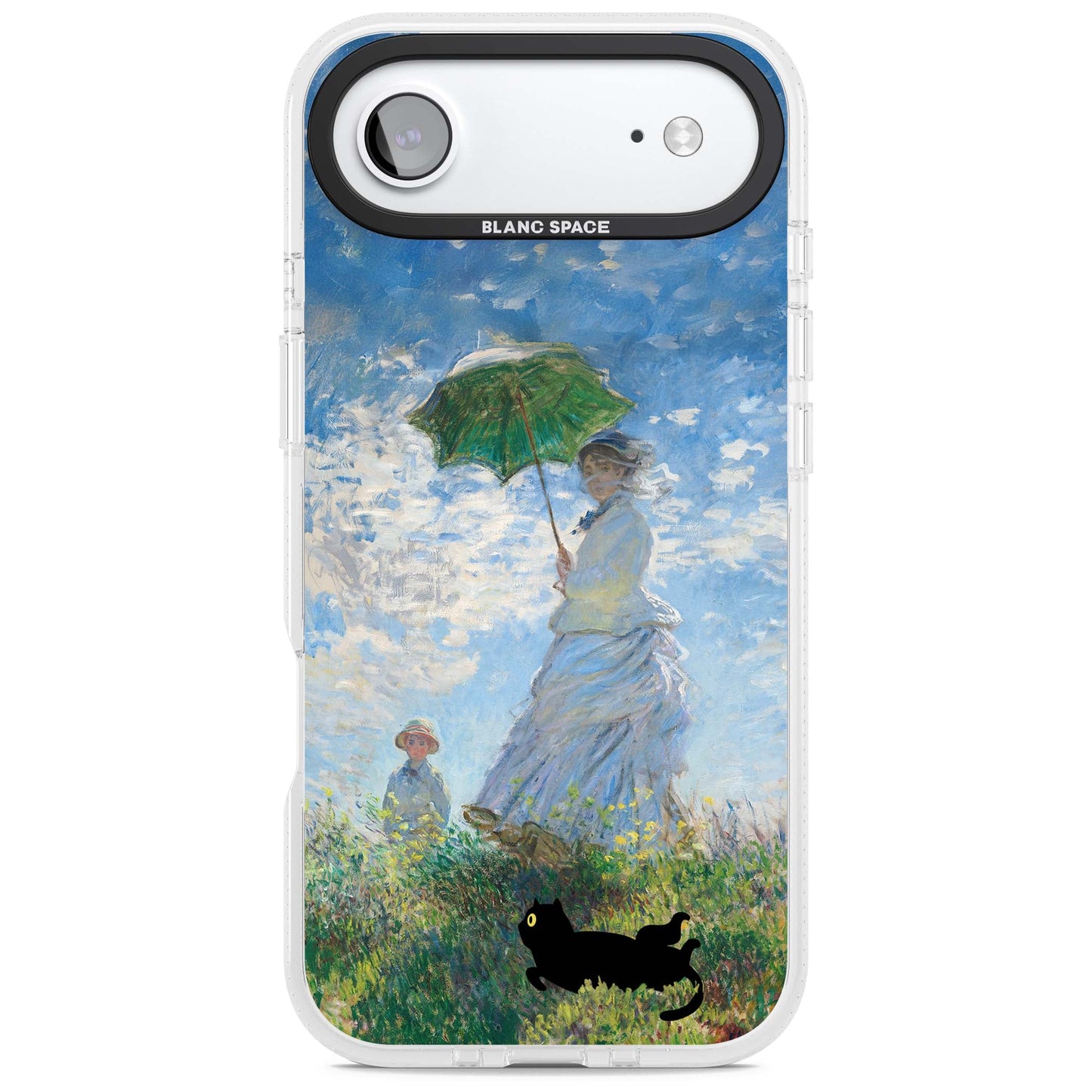 Cat with Monet's Parasol Lady