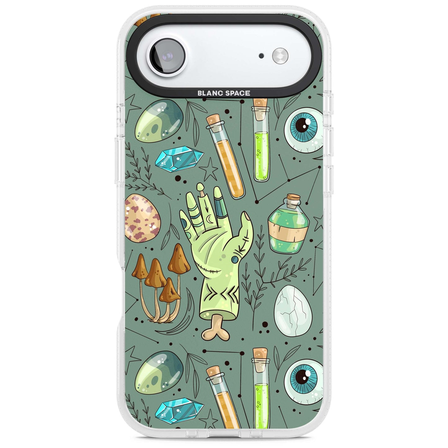 Motif expérimental de dessin animé pour Halloween