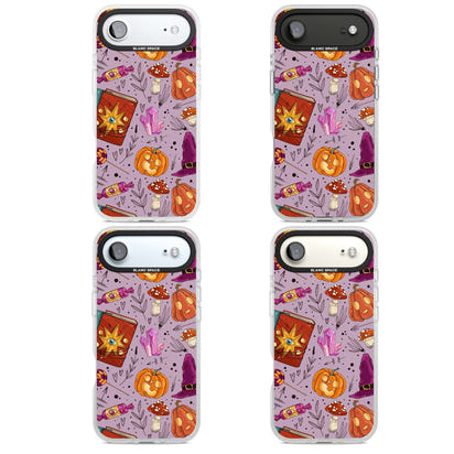 Witchy Cartoon Halloween Pattern