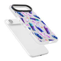 Iridescent Prism Crystals