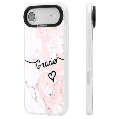 Personalised Pink Marble