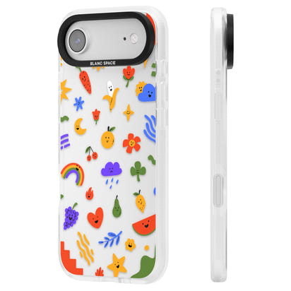 Quirky Cute Icon Pattern