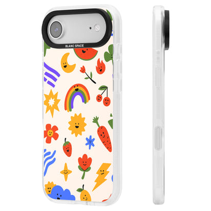 Verspielte Kawaii-Symbole