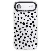Black Dalmatian Polka Dot