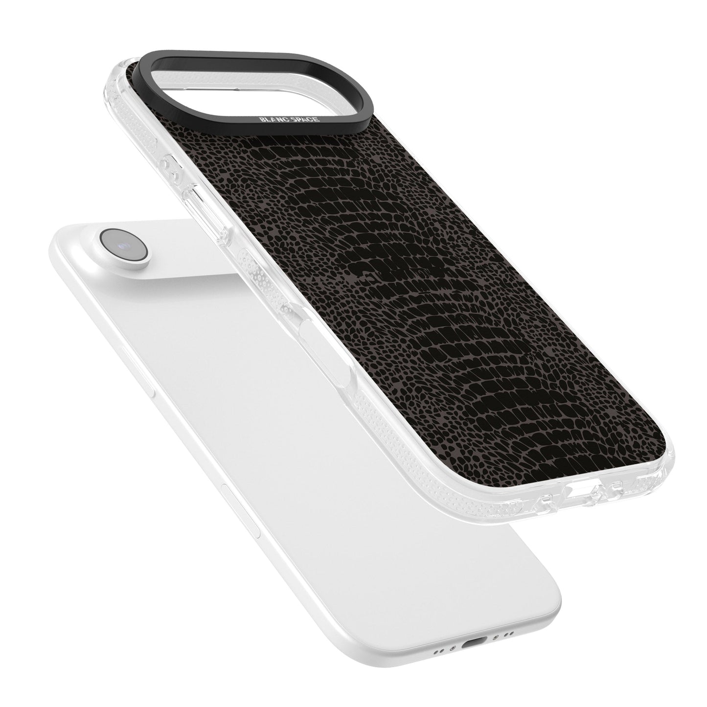 Dark Animal Print Snake Skin