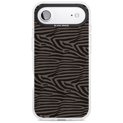 Dark Zebra Print