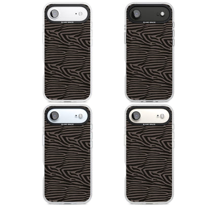 Dark Zebra Print