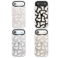 Motif de chien Westie