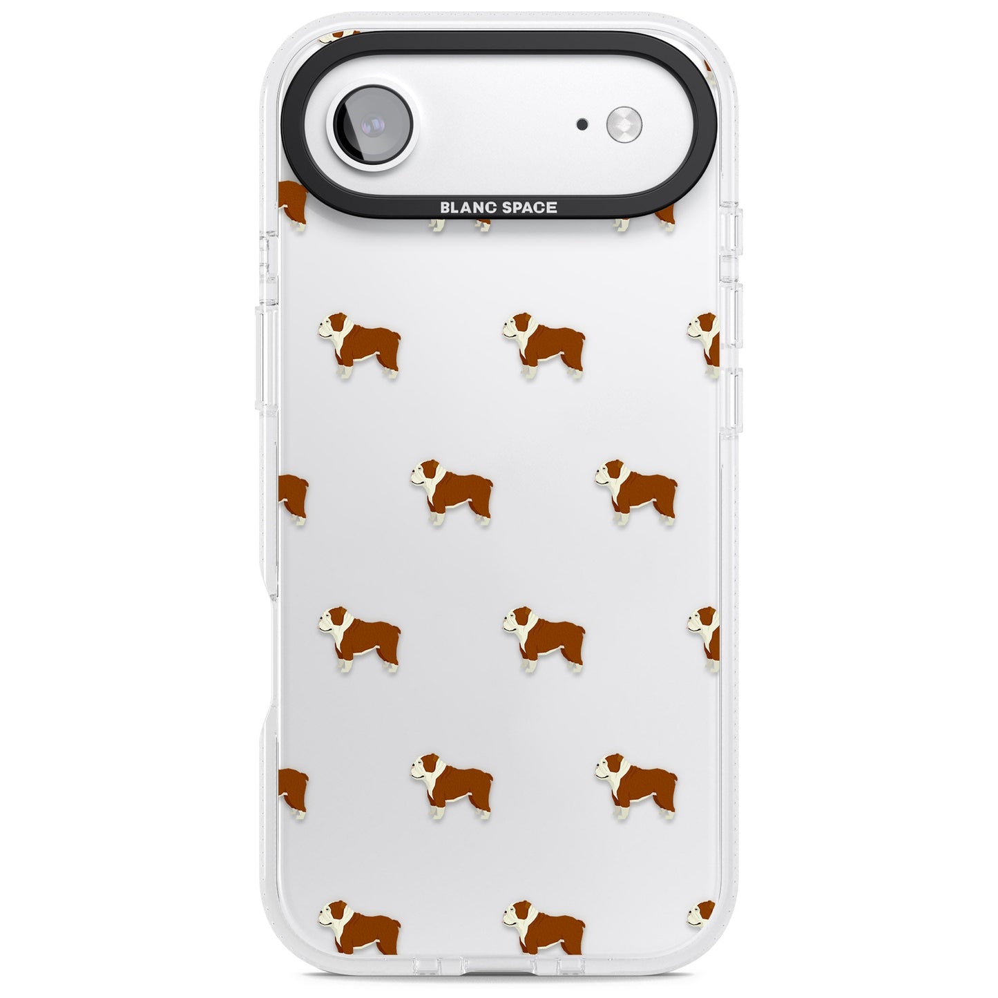 Motif bouledogue clair