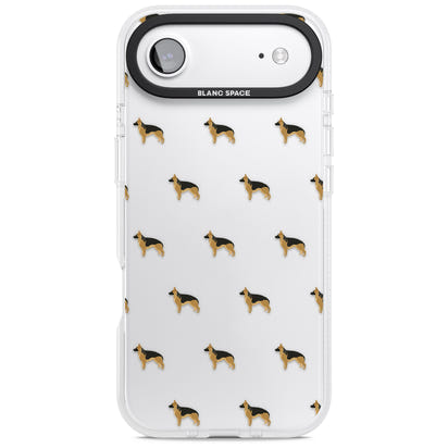 German Shepherd Pattern Clear
