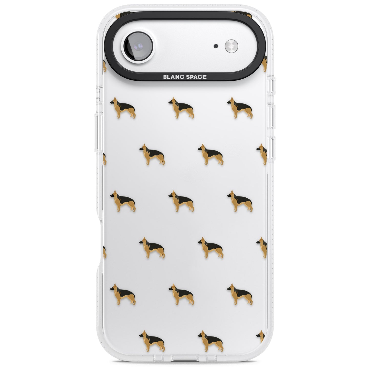 German Shepherd Pattern Clear