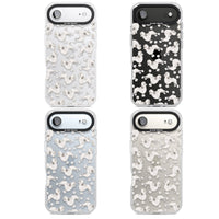 Pudel-Aquarellmuster