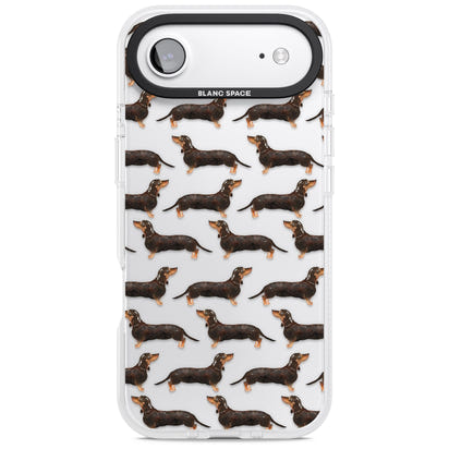 Dachshund Pattern Black Tan
