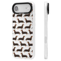 Dachshund Pattern Black Tan