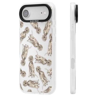 Weimaraner Watercolor Dog