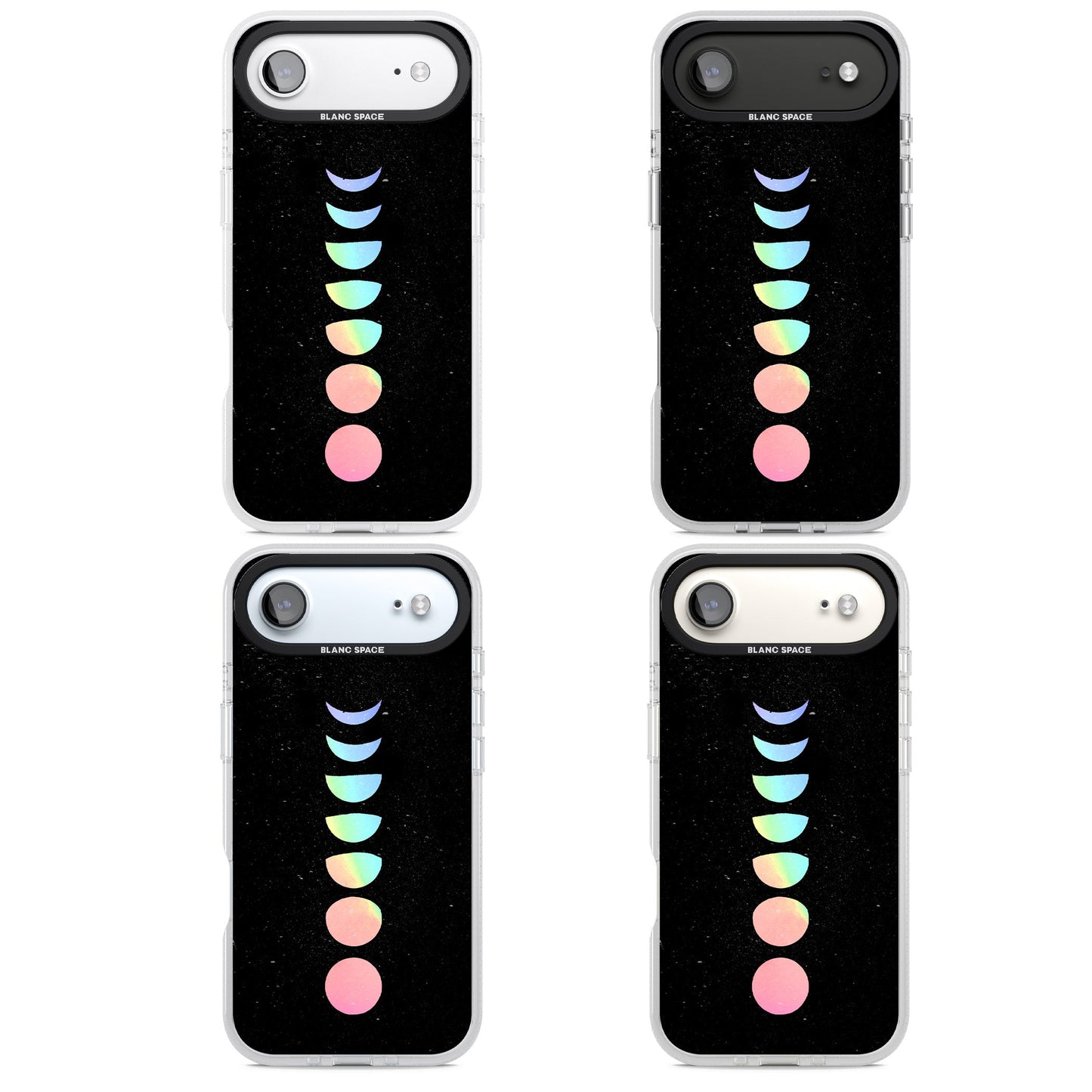 Pastel Moon Phases