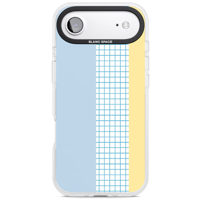 Abstract Grid Blue & Yellow