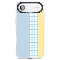 Abstract Grid Blue & Yellow
