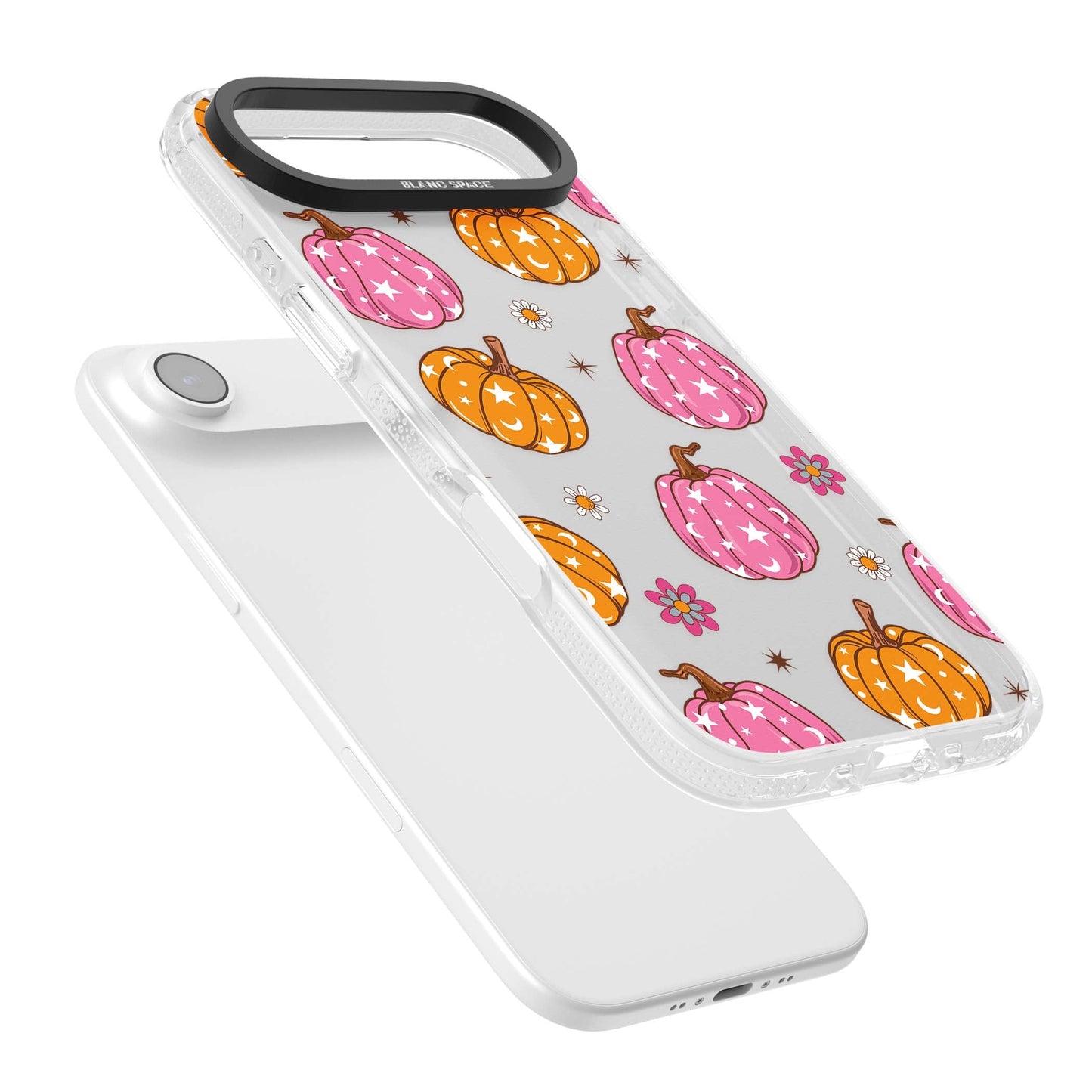 Motif de citrouilles Fleurs et Étoiles