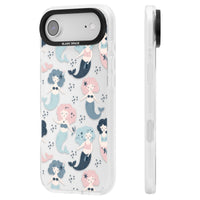 Pastellfarbene Meerjungfrauen