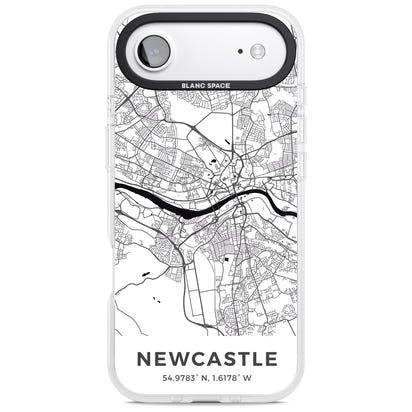 Stadtplan von Newcastle