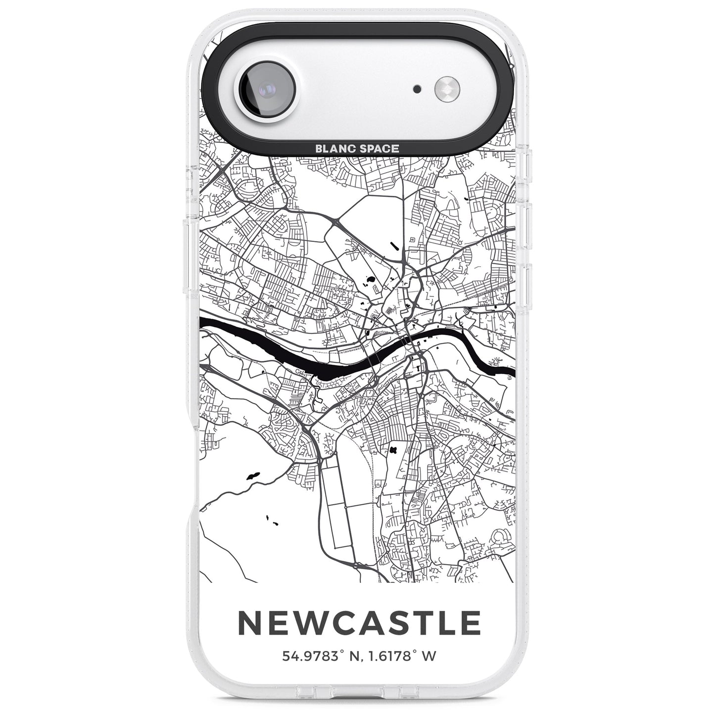 Stadtplan von Newcastle