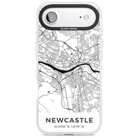 Stadtplan von Newcastle
