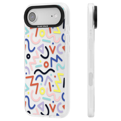 Motif rétro Memphis