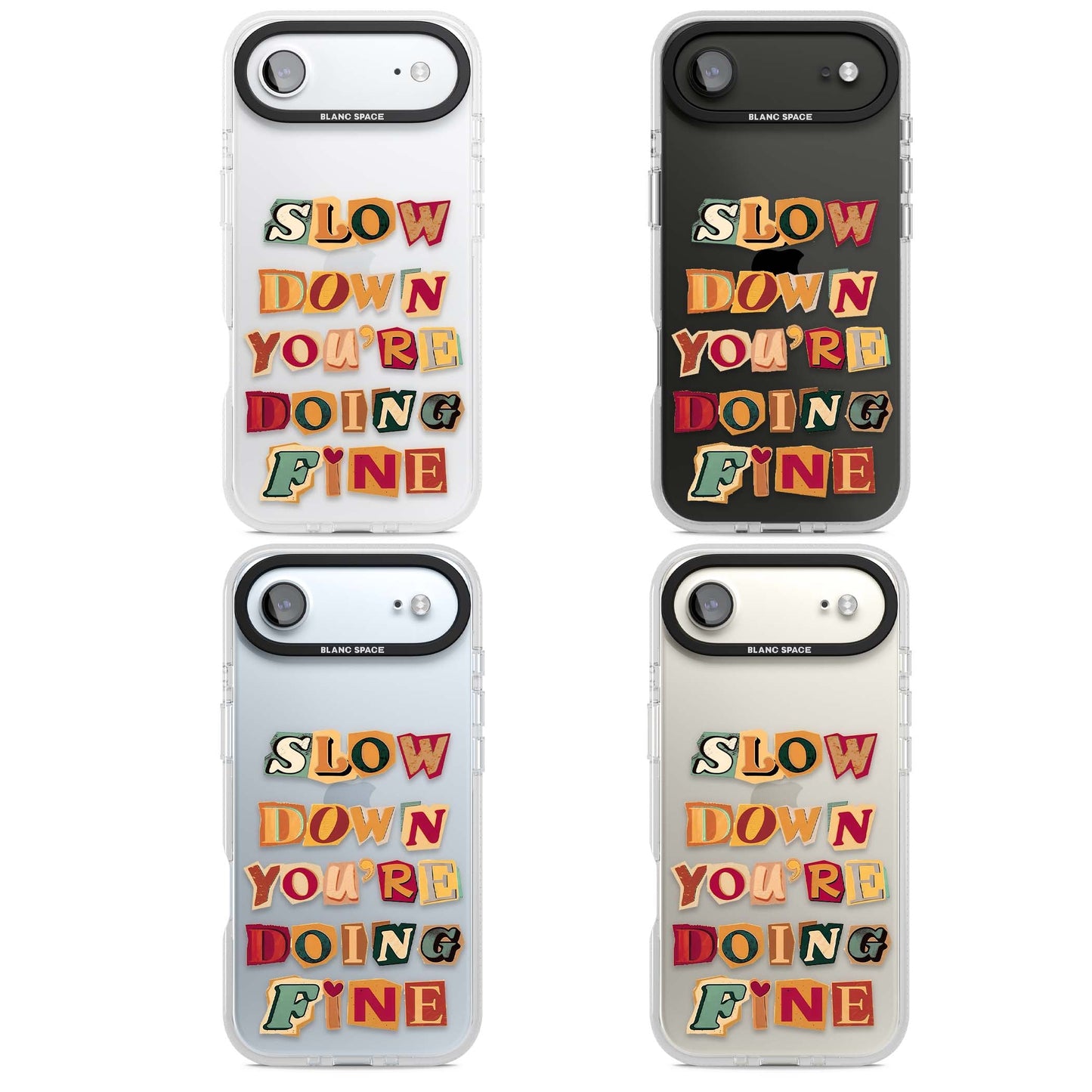 Slow Down You're Doing Fine