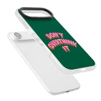 N'y réfléchissez pas trop.