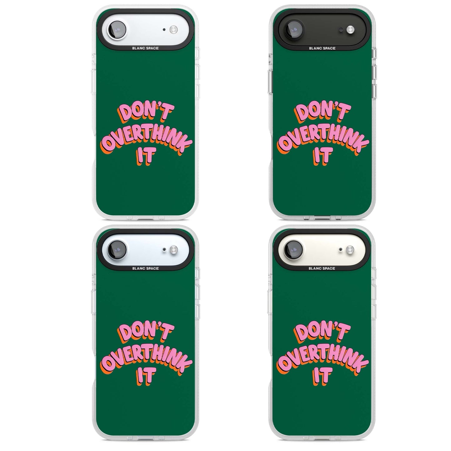 N'y réfléchissez pas trop.