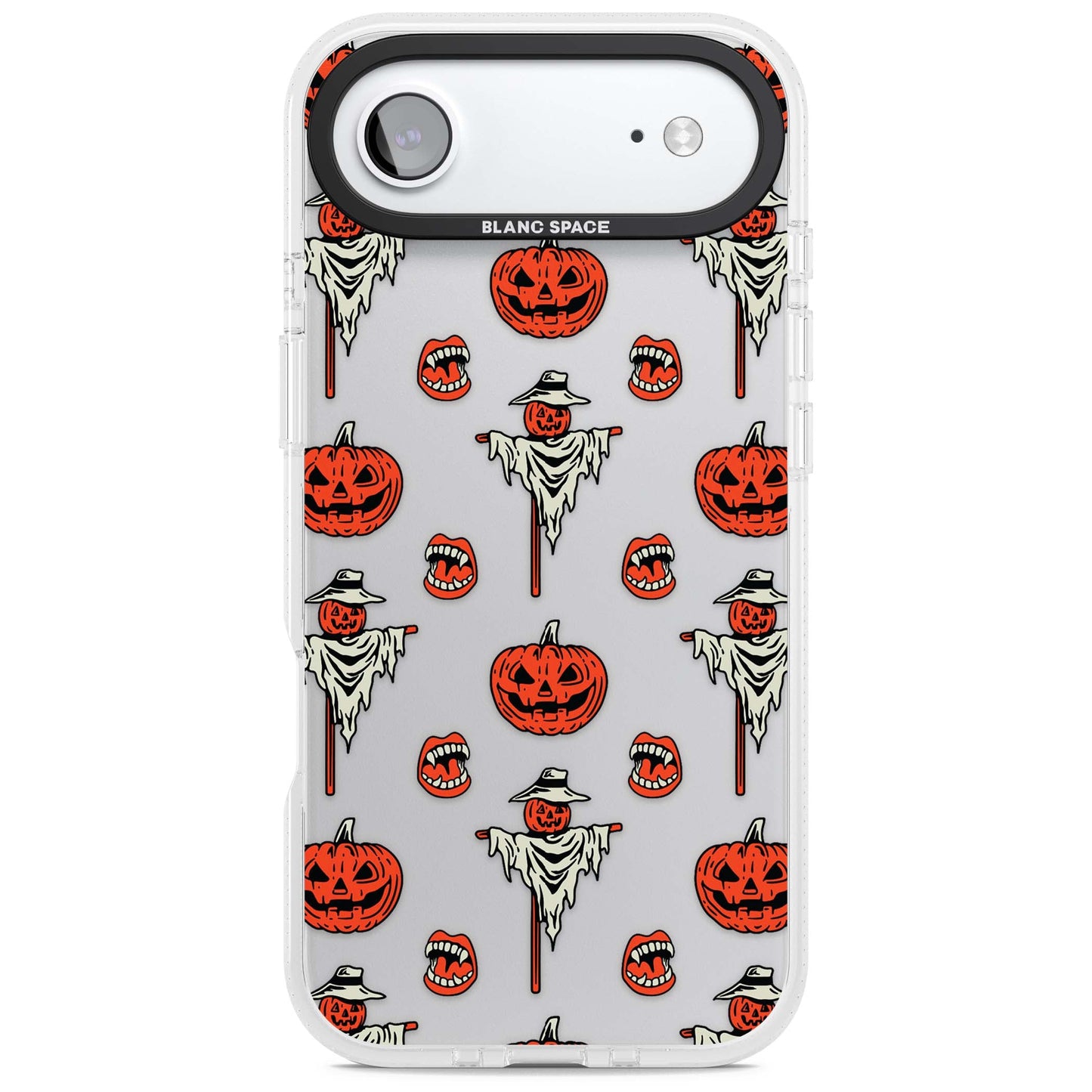 Retro Red Pumpkins & Scarecrows