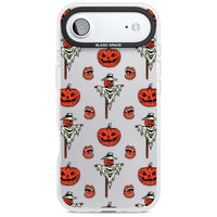 Retro Red Pumpkins & Scarecrows