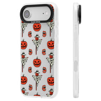 Retro Red Pumpkins & Scarecrows