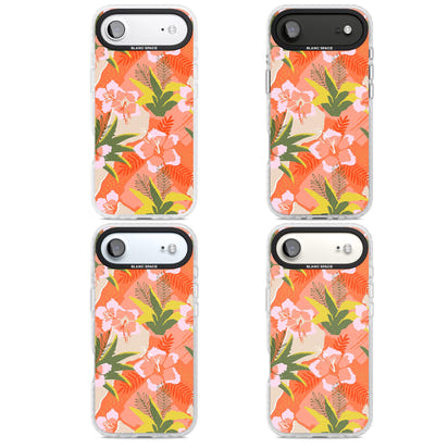 Hawaiian Flowers Abstract Pattern