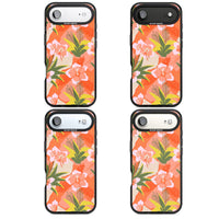 Hawaiian Flowers Abstract Pattern