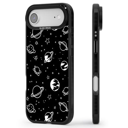 Cosmic Sketch White Black